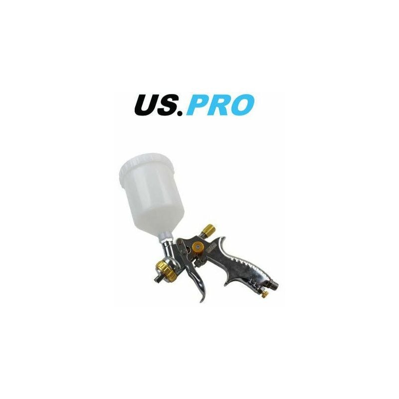 Us Pro - Gravity Feed lvlp Spray Gun 1.4 Nozzle 600ml Cup 8770