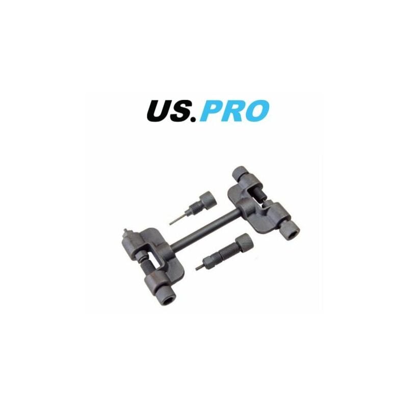 Heavy Duty Motorcycle Cam Chain Breaker And Riveting Tool 6810 - Us Pro