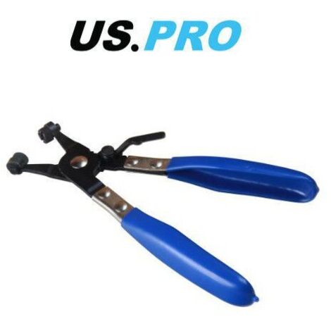 US PRO Hose Clamp Removal Pliers Swivel Head (Straight) 3358