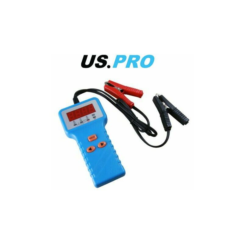 Us Pro - Tools 12V Car Battery Tester With Digital And led Display Charging Starting Units 6650