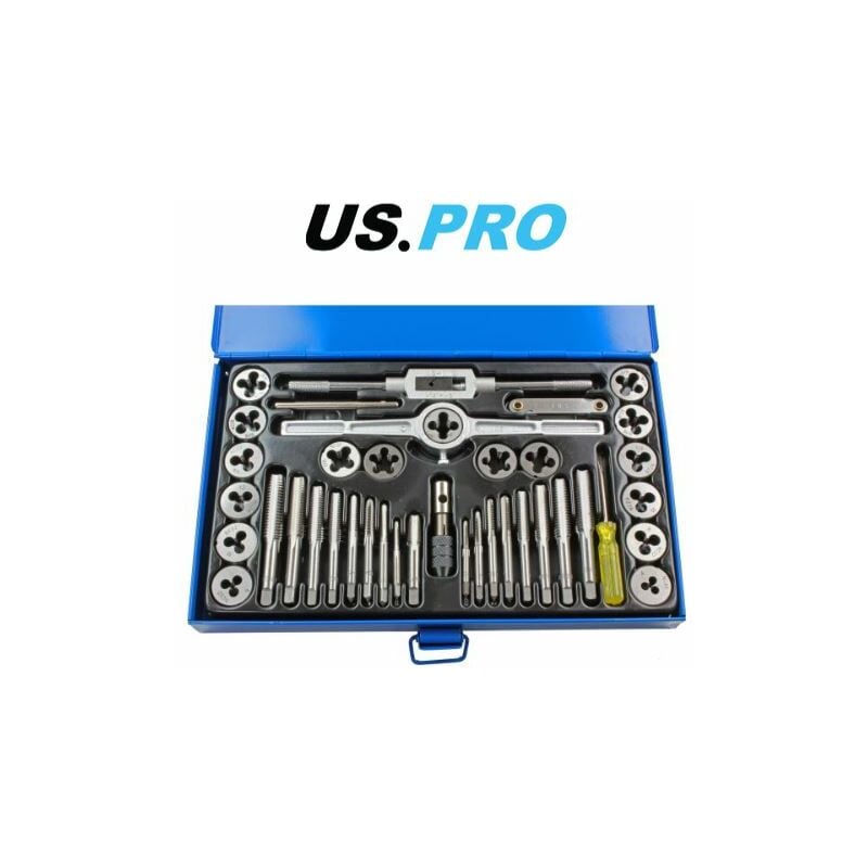 40pc sae / Imperial Tap And Die Set 2626 - Us Pro