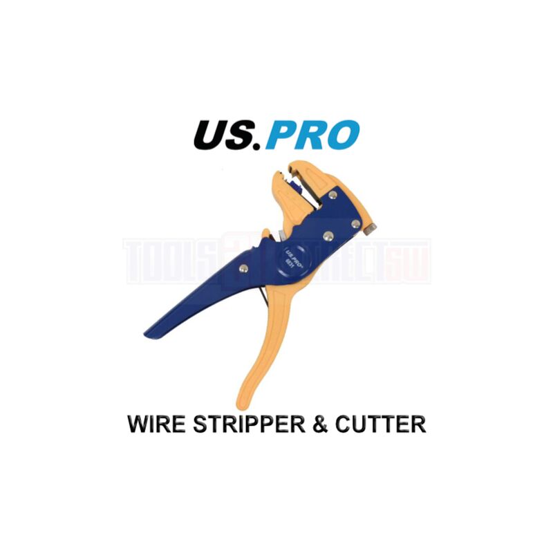 Us Pro - Tools Parrot Wire Stripper Cutter Self Adjusting Pliers Adjustable Electrical 6831