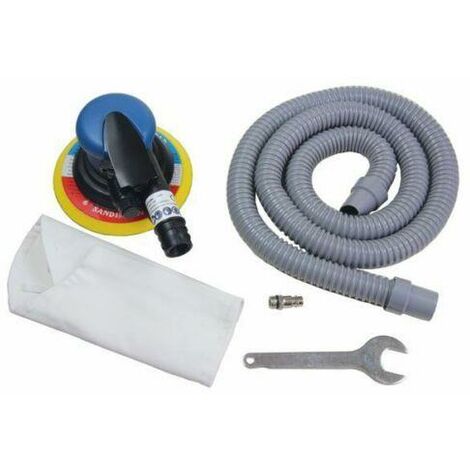 US PRO Vacuum Type Random Orbital Dual Action DA Air Sander 8323 Dust Extractor