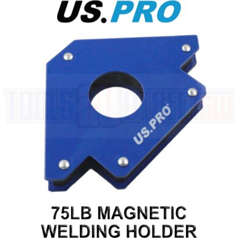 US PRO Welding Magnet X2 75lb Right Angle Square Holder Soldering Welder 6742