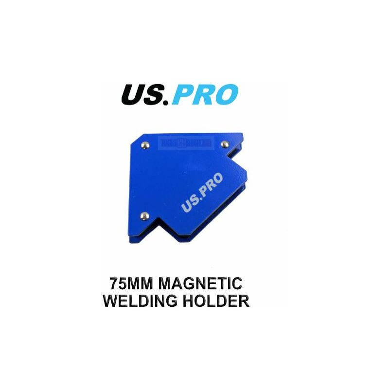 Us Pro - Tools 75mm 25lb Multi Angled Magnetic Welding Holder Arrow Type 6781