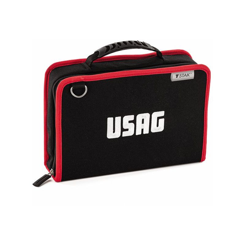 Image of 007 ftsv borsa valigia in tessuto porta utensili attrezzi lavoro pieghevole - Usag