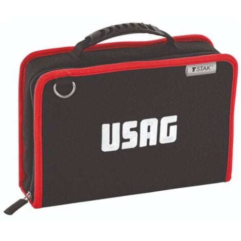 Usag 007 FTSV Faltbare Werkzeugtasche 34x9x23,5cm Leer U00070060