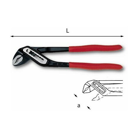 USAG 180 C300 U01800011 PINZA REGOLABILE A CERNIERA CHIUSA