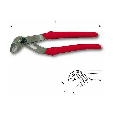 USAG 180B(180mm) U01800030 PINZA REGOLABILE SEMIAUTOMATICA