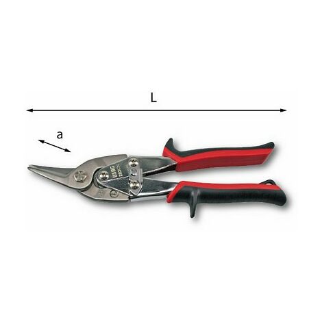 USAG 203 CN U02030003 CESOIE A DOPPIA LEVA PER LAMIERE