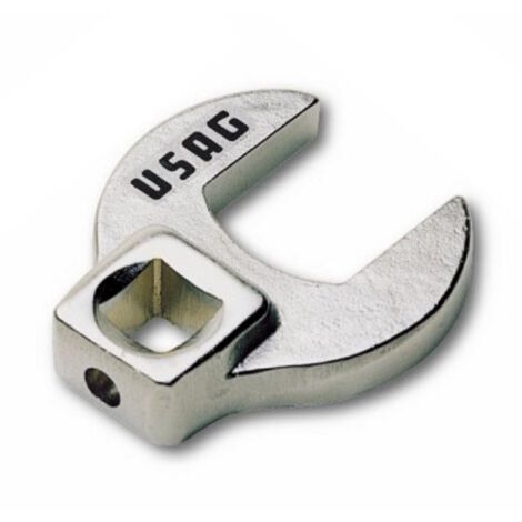 USAG 257 Chiavi zampa di gallo 24 mm attacco 3/8 per controdadi tappi filettati bulbi - Bocca esagonale: 13 mm