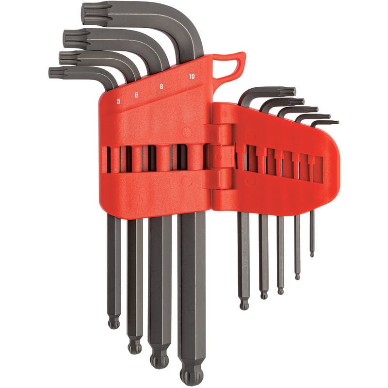 Usag - 280 X/S9 Jeu de 9 clés Allen spéciales hexagonales 1,5-10 mm