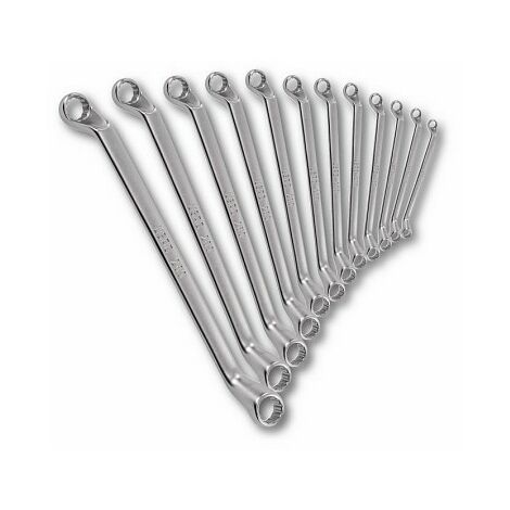 USAG 283 SE12 U02831403 SERIE DI 12 CHIAVI POLIGONALI DOPPIE CURVATE