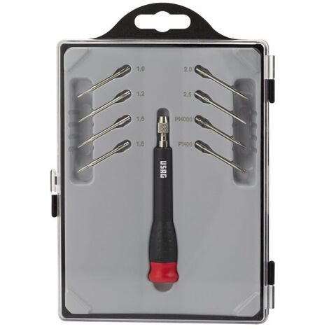 USAG 341 SH 9 MICRO GIRAVITE PICCOLO DI PRECISIONE A CROCE E TAGLIO LAME INTERCA