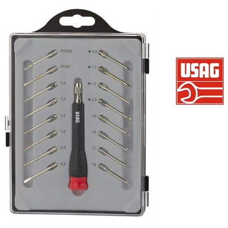 USAG 341 SH17 GIRAVITE DI PRECISIONE CON 16 LAME INTERCAMBIABILI ACCIAIO