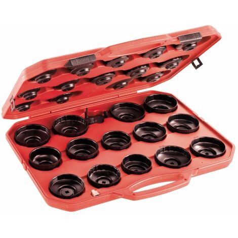 USAG 446 S28 SERIE SET 28 CHIAVI PER SMONTAGGIO FILTRI OLIO CHIAVE FILTRO OLIO