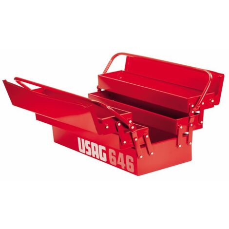 USAG 646/5LV Lange ausziehbare Box, fünf leere Fächer