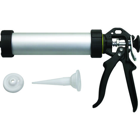 Pistola Silicone Elettrica A Batteria - Per Cartucce 300ml, 4000N, 2 Batterie 2000mAh