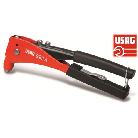 USAG 995 A RIVETTATRICE PROFESSIONALE MANUALE A LEVA RIVETTI DA DA 2,4 A 4,8