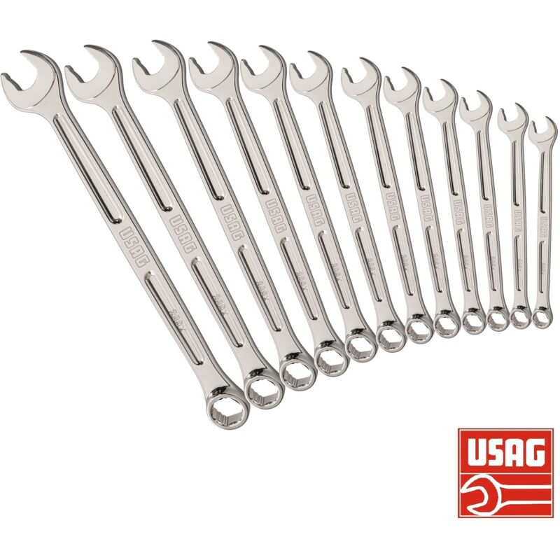Usag Serie Di 12 Chiavi Combinate Con Profili Speciali 285 X b12