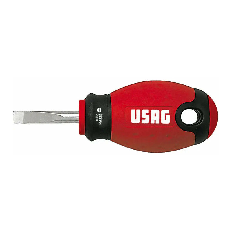 Image of Usag - Giravite Corto 322 n Per Viti Con Intaglio 0,8X4X30 Mm - Mod. 03220063