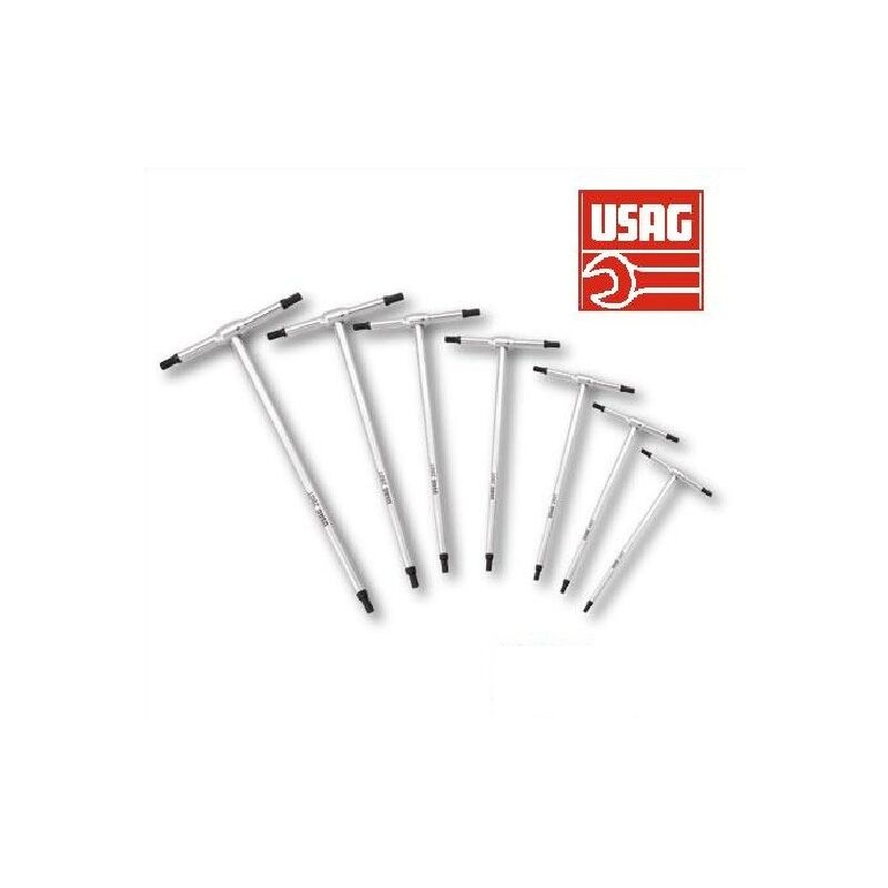 Serie set kit chiavi a t esagonali Usag 280 T/SE7 professionali