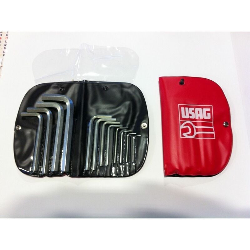 Serie set kit chiave esagonale chiavi esagonali in pollici 12 pz Usag 280 P/SE12