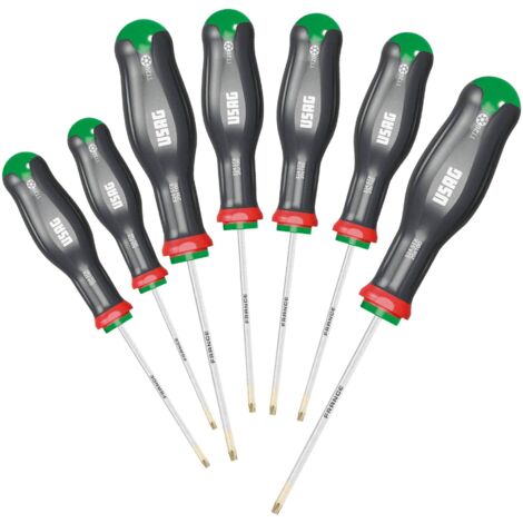 USAG U03240662 Serie 7 Giraviti per Viti con Impronta Torx Tamper Resistant
