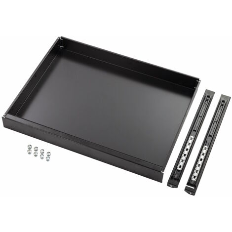 USAG U05040004Q Cassetto per carrello multiuso 504 SCA Colore Nero
