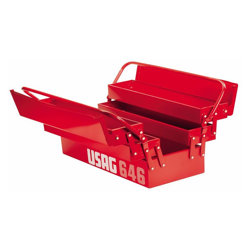 Image of Usag - 646/5LV Lange ausziehbare Box, fünf leere Fächer