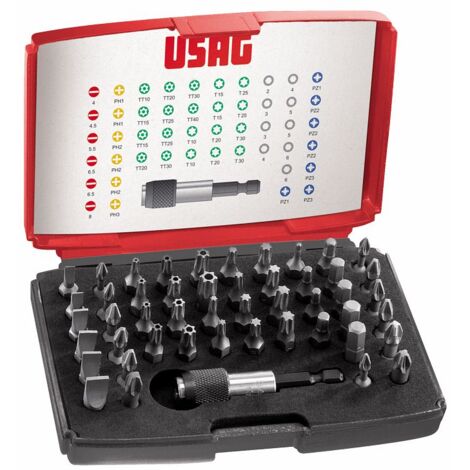 Usag U06920041 Embouts de tournevis 1/4" 49 pièces
