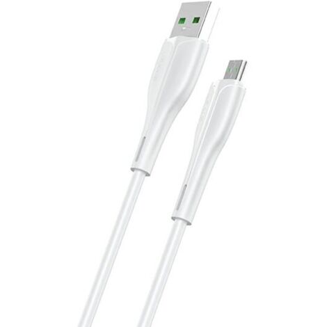 USAMS-Kabel U38 microUSB 4A Fast Charge für OPPO 1m weiß