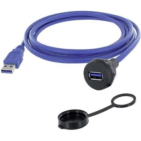 USB 3.0 type A embase femelle de chassis encitech 1310-1019-02 M22 1 pc(s) X383511