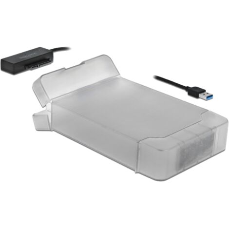 USB 3.2 Gen 1 Konverter, USB-A Stecker SATA 22 Pin Stecker Verwendung: externen Embout einer SATA-HDD an den PC