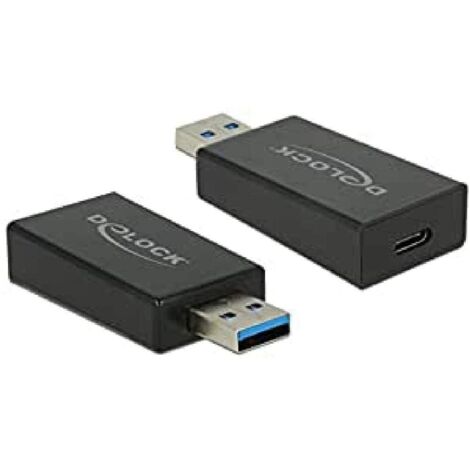 USB 3.2 Gen 2 Adapter, USB-A Stecker  USB-C Buchse Verwendung: Zur Verbindung eines Gerätes avec USB Type-C Stecker an eine USB Typ-A Schnittstelle