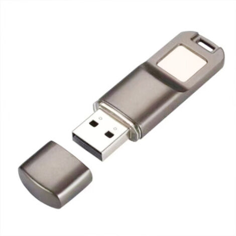 USB 32 Go haute vitesse à reconnaissance d'empreinte digitale double stockage 5617.68.6mm doré