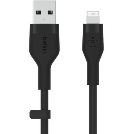 USB-A TO LTGSILICON 1M BLACK