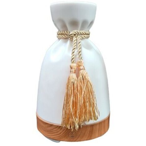 USB-AROMADIFFUSORMITHOLZEFFEKT,AROMATHERAPIE,LUFTBEFEUCHTER,LED-TASCHE,140ML