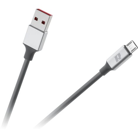 USB-auf-Micro-USB-Kabel, 2 m, PD-Schnellladefunktion (QC3.0), Rebel