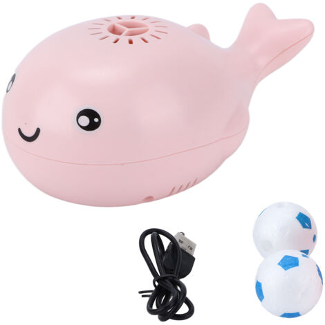 USB-aufladbares, schwimmendes, tragbares Wal-Badespielzeug – Geschenkidee für Kinder, rosa