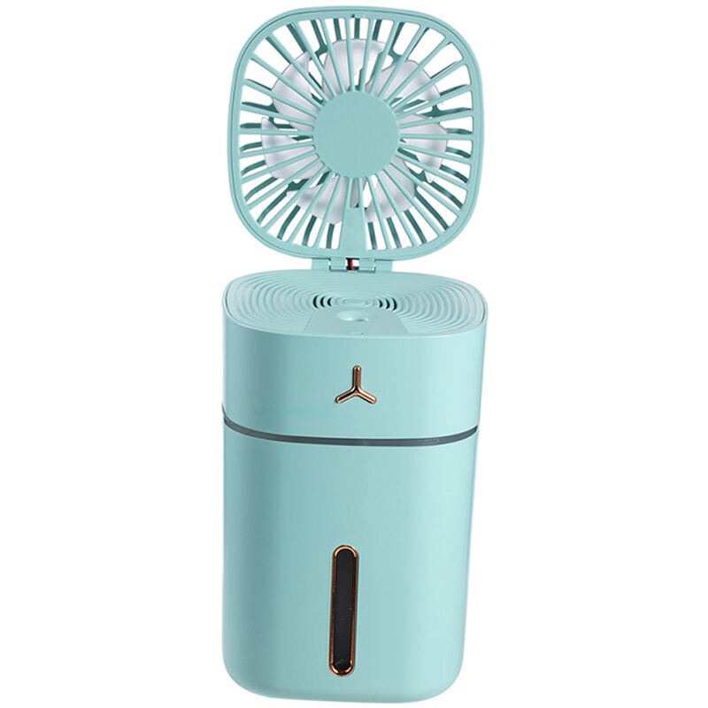 

USB Bateria recargable 18650 ventilador, ventiladores de aire acondicionado, verde