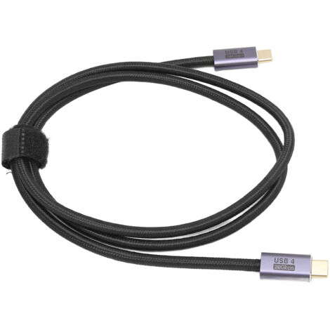 USB-C 4.0 20 Gbit/s Kabel – 8K 60Hz Videounterstützung, 100W PD Schnellladung – 1 Meter