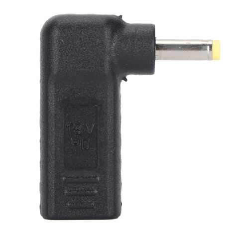 USB-C-Buchse auf DC-Stecker (Winkeladapter) für PD-Laptop-Ladegerät