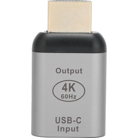 USB-C-Buchse auf HDMI 4K 60Hz Adapter für Windows PC, Android und Mac OS X