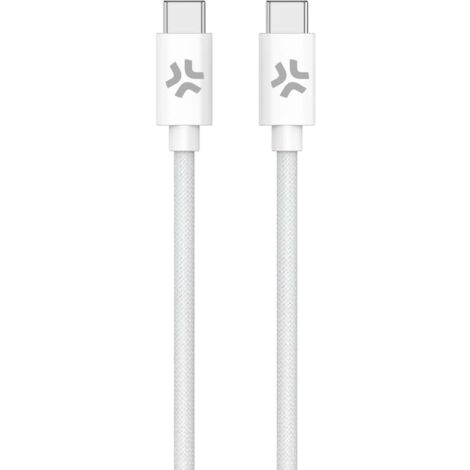 USB-C - Cable USB-C 60W 1,5 m Blanco
