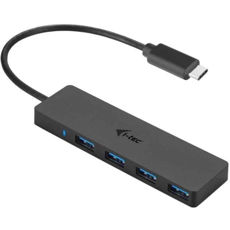 Itec - usb-c hub i-tec avec 4 Ports usb 3.0 avec Câble Intégré 20cm