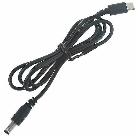 USB C Pd a 9V 12V 15V 20V Cable de alimentación 5.5x2.1mm para enrutador Laptop Led (compra de costo) CHAM