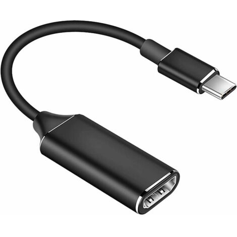 USB C to HDMI Adapter, Type C to HDMI 4K Converter, Type C to HDMI Cable for Cell Phone Computer HDTV Projector Compatible with Macbook iMac Pad Dell ASUS HP Huawei