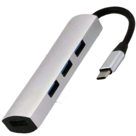 Usb-c Ultra Slim 1 X Micro Usb Ricarica 3 X Usb 3.0 Port