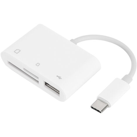 USB-C-zu-SD/TF-Speicherkartenleser-Adapter für Kameras